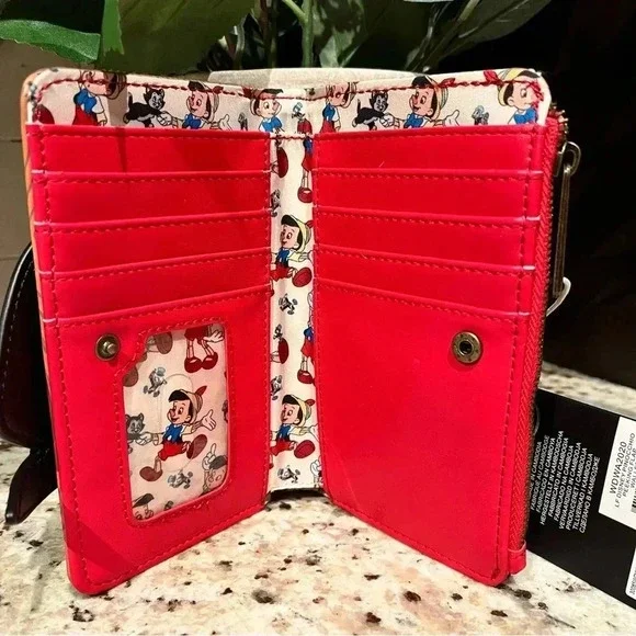 Loungefly Pinocchio Flap Wallet - Picture 4 of 6